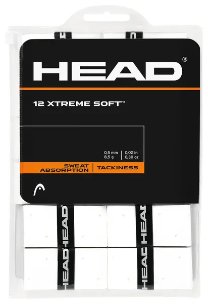 Head Xtreme Soft Overgrip 12er weiss Head Xtreme Soft Overgrip 12er weiss